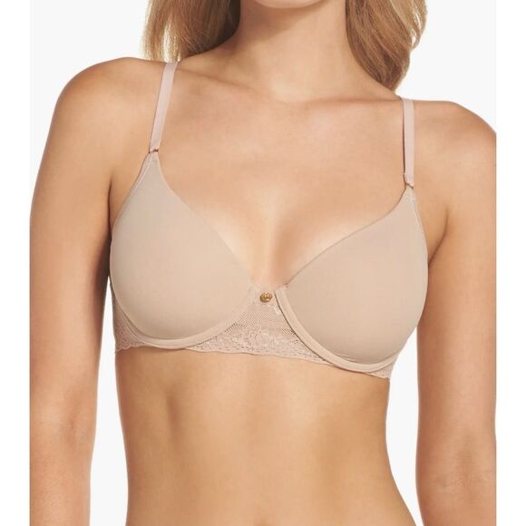 Natori Bliss Perfection Comfort T-Shirt Bra 36C NEW MSRP $70